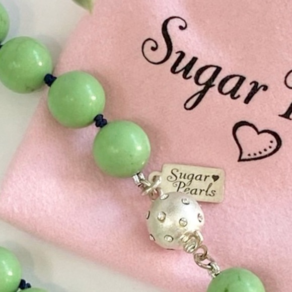 Chunky Green Turquoise Necklace - Picture 5 of 5